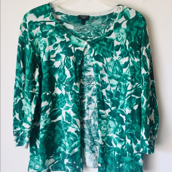 Talbots Sweaters - Talbots Greenery Cardigan